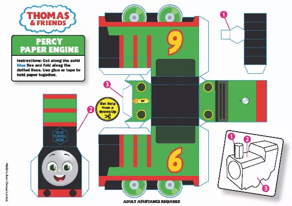 Thomas & Friends Activity Sheet 3